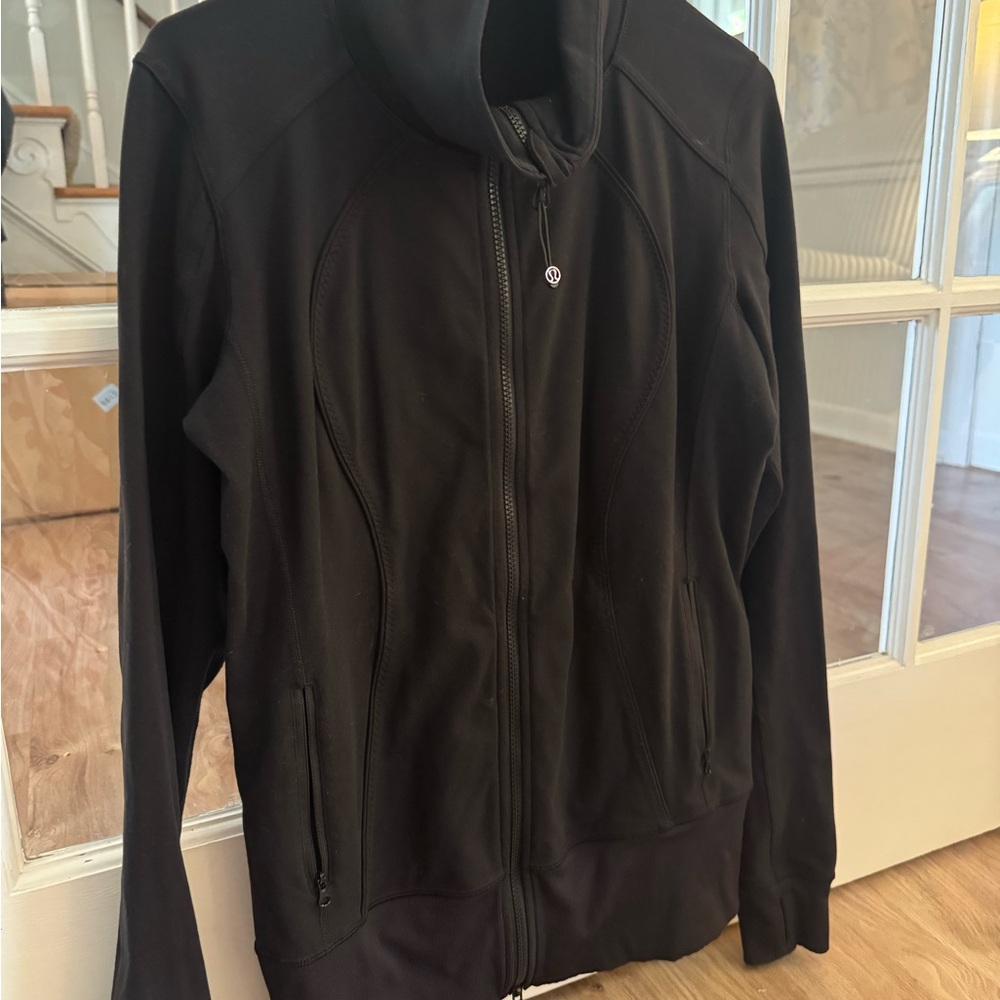 lululemon athletica nice asana Black Jacket
